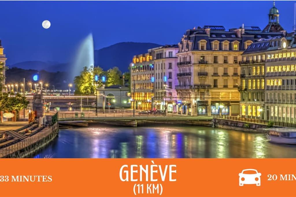 Zenbnb / Tournelles / Jardin Prive / Hyper-Centre Annemasse Zewnętrze zdjęcie